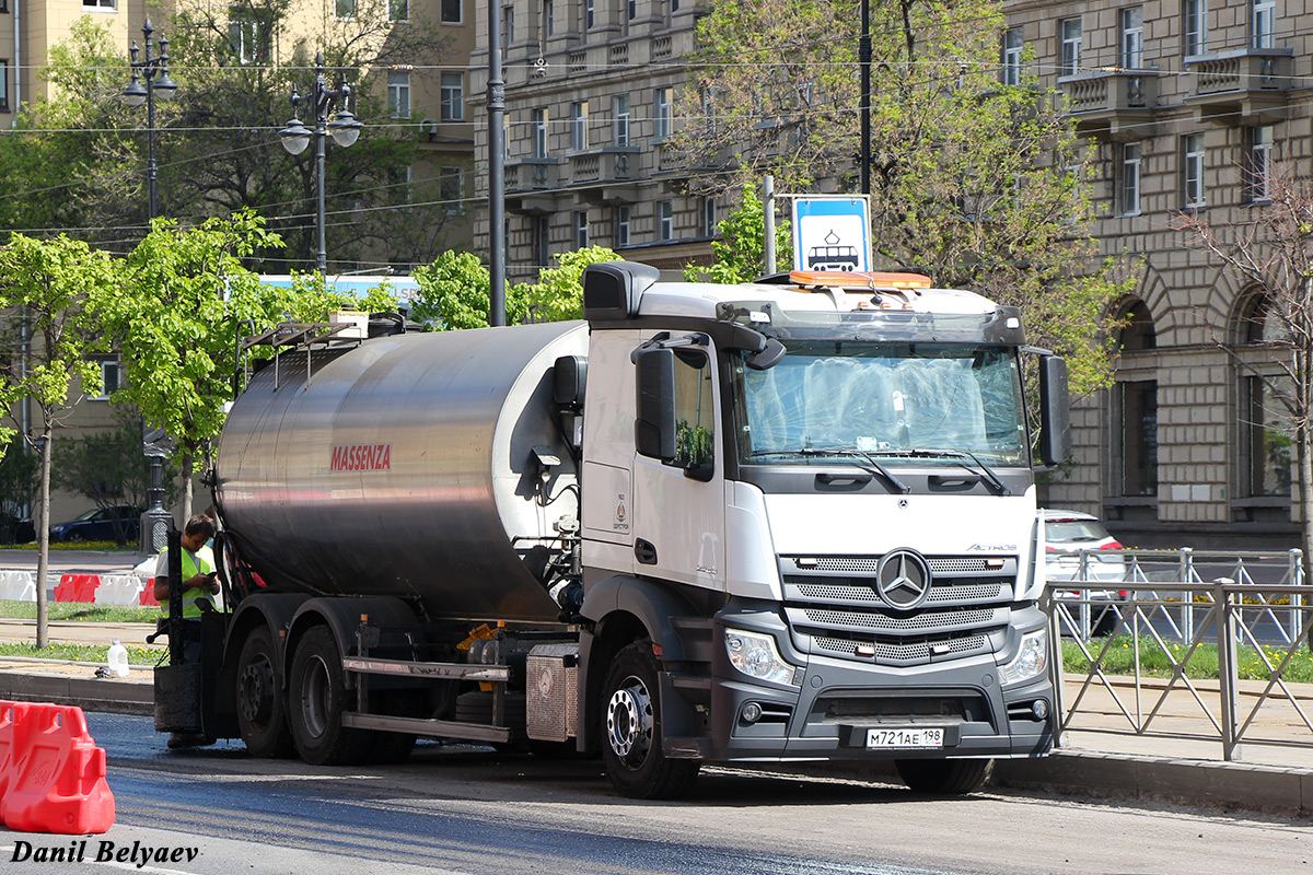 Санкт-Петербург, № М 721 АЕ 198 — Mercedes-Benz Actros '11 2545 [Z9M]