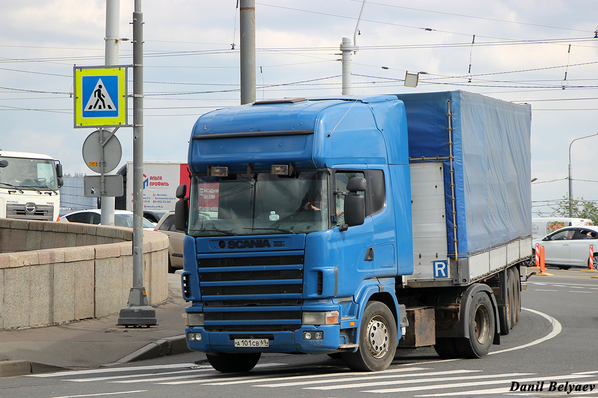 Тверская область, № А 101 СВ 69 — Scania ('Brazil) R340