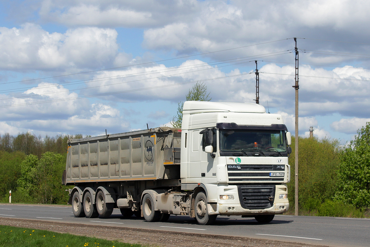 Литва, № JFE 787 — DAF XF105 FT