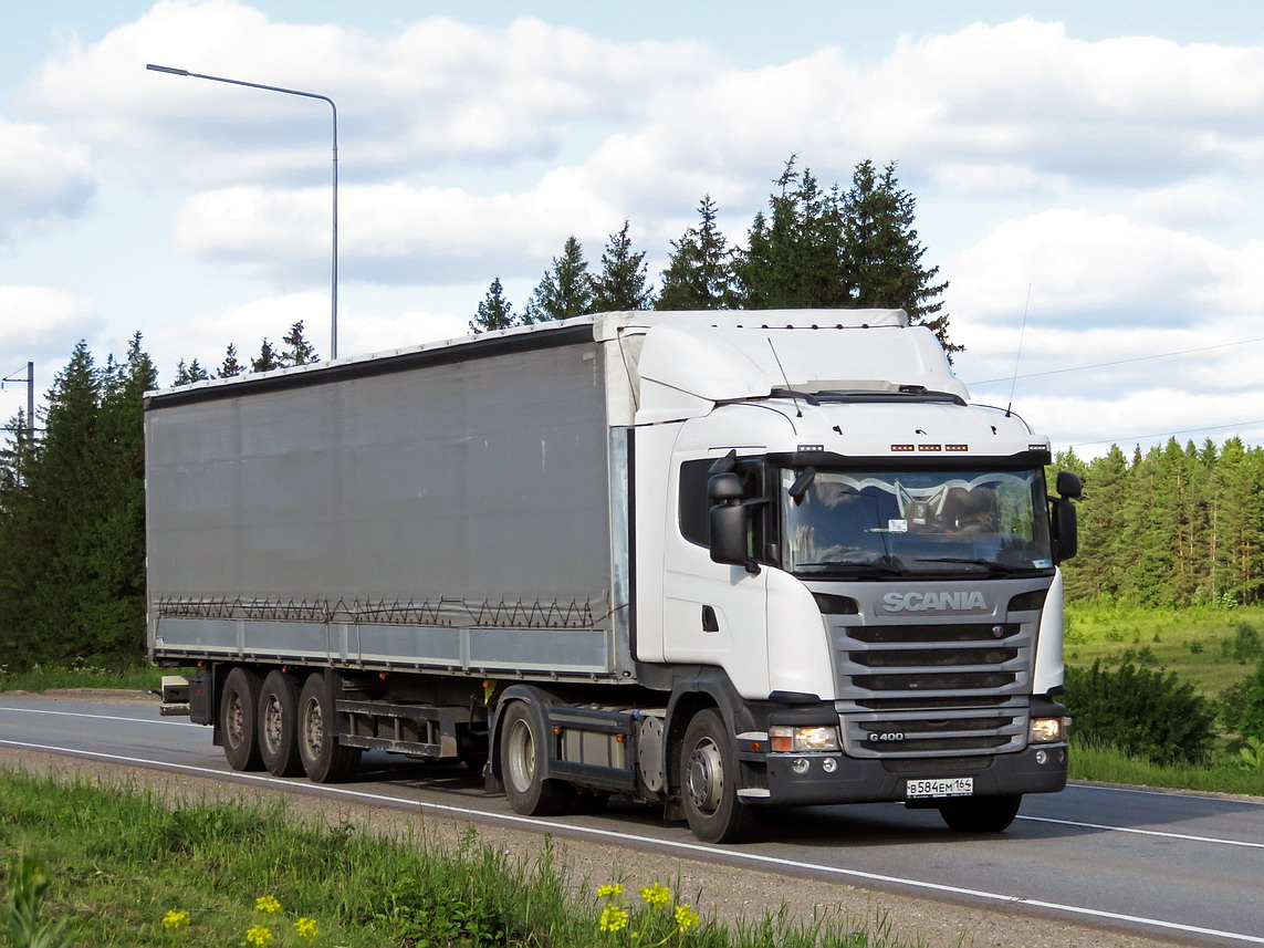 Саратовская область, № В 584 ЕМ 164 — Scania ('2013) G400