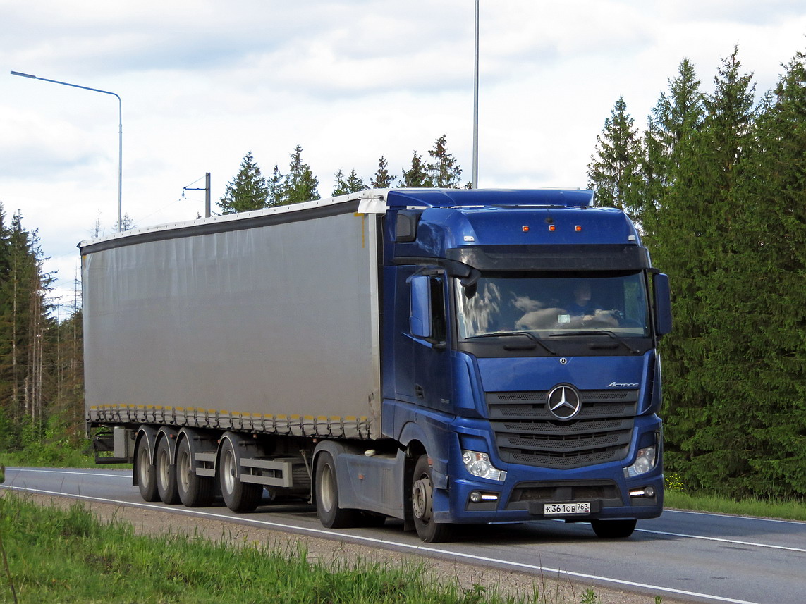 Самарская область, № К 361 ОВ 763 — Mercedes-Benz Actros '18 1845 [Z9M]