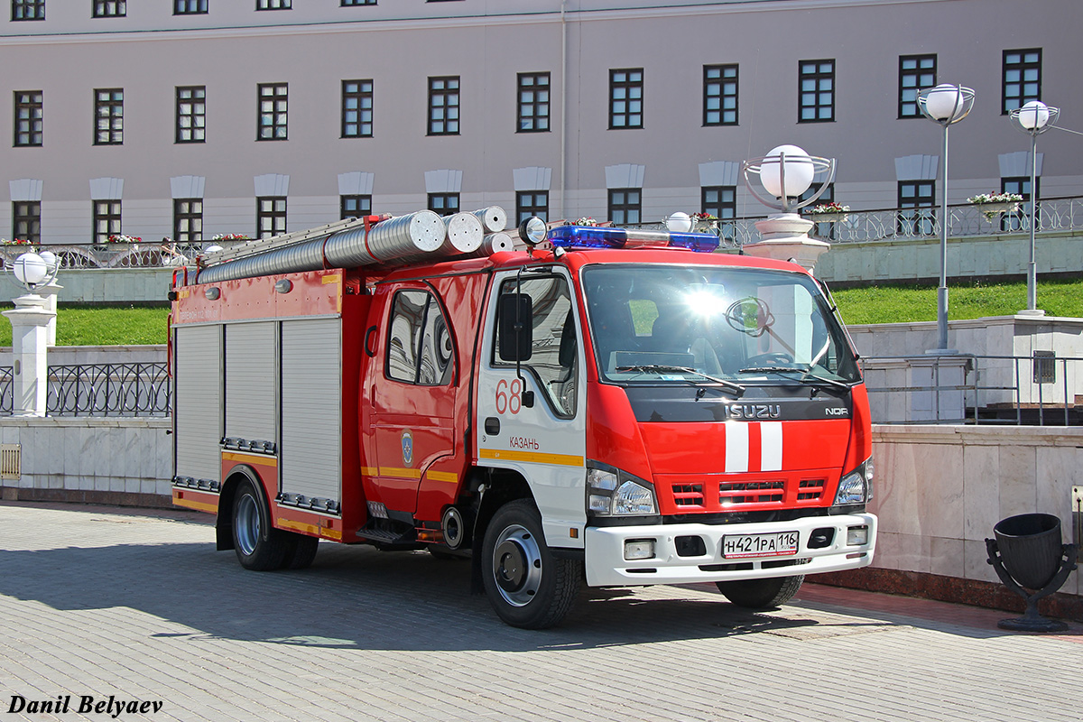 Татарстан, № Н 421 РА 116 — Isuzu NQR75 [Z7X]