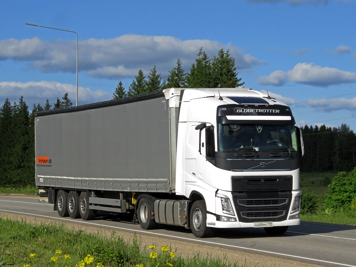 Пермский край, № Н 688 МО 159 — Volvo ('2012) FH.460