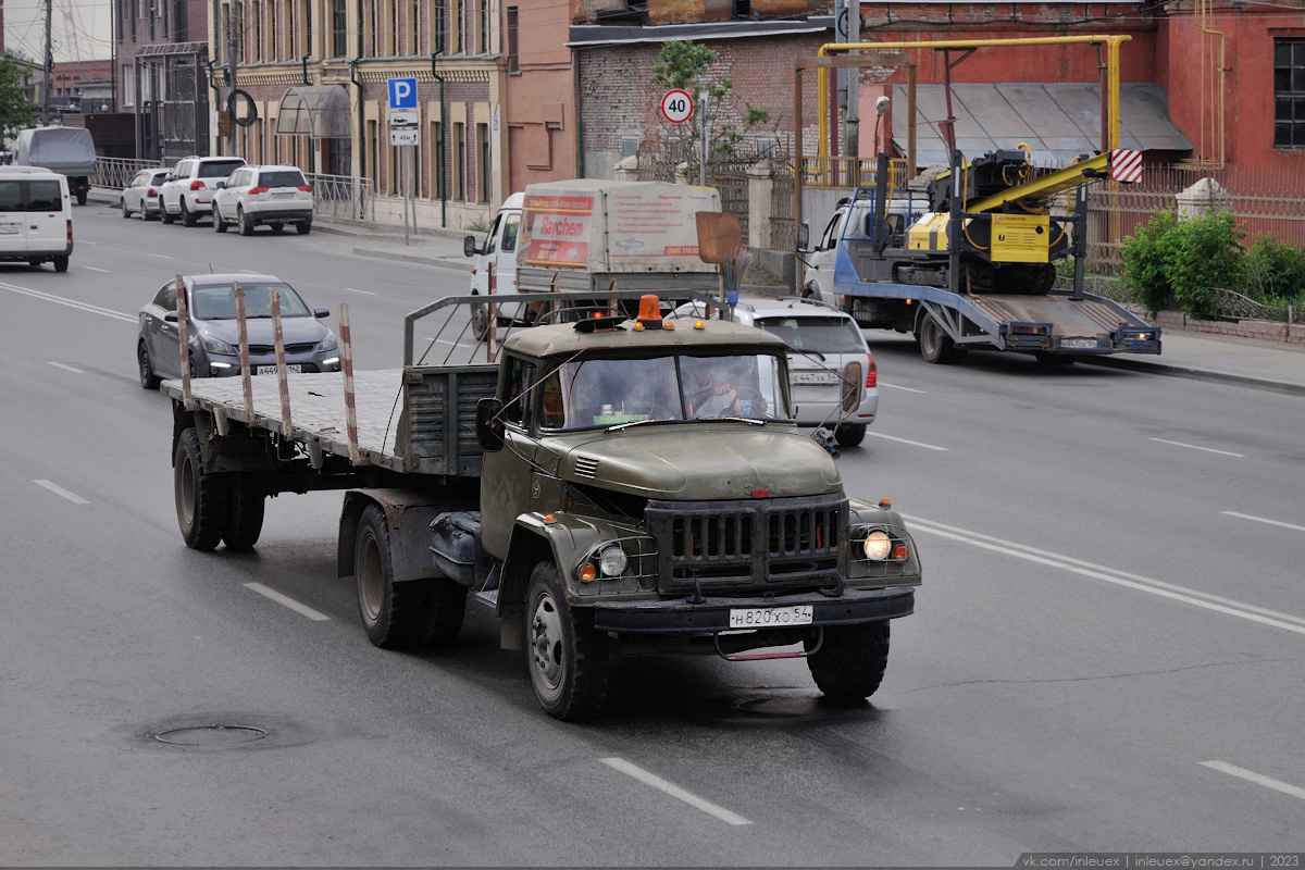 Новосибирская область, № Н 820 ХО 54 — ЗИЛ-130 (общая модель)