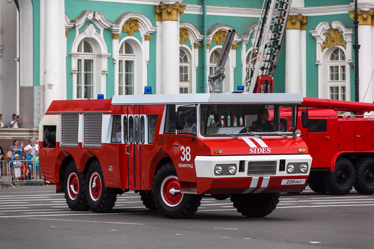 Санкт-Петербург, № (78) Б/Н 0001 — ЗИЛ-131; Санкт-Петербург — Парад, посвящённый 220-летию со дня образования пожарной охраны Санкт‑Петербурга (30.06.2023 г.)