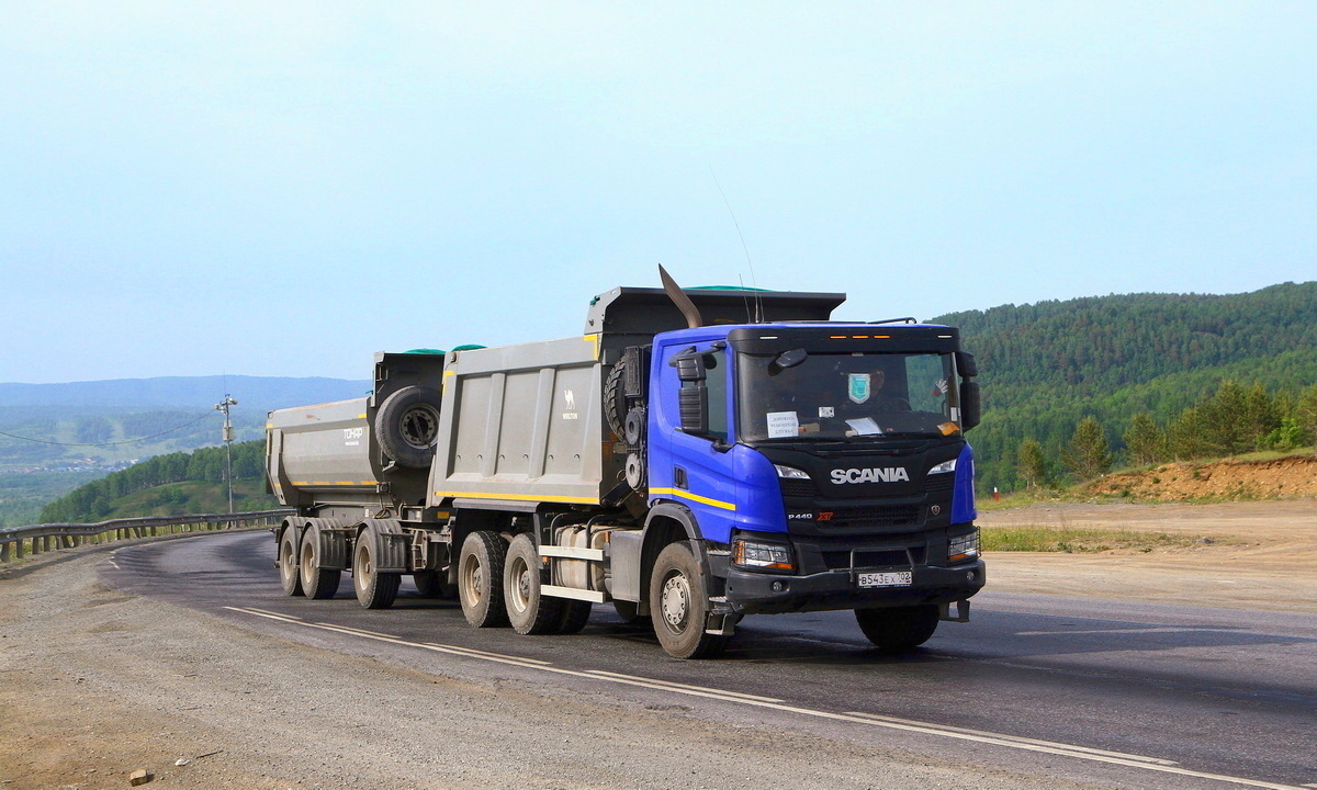 Башкортостан, № В 543 ЕХ 702 — Scania ('2016) P440