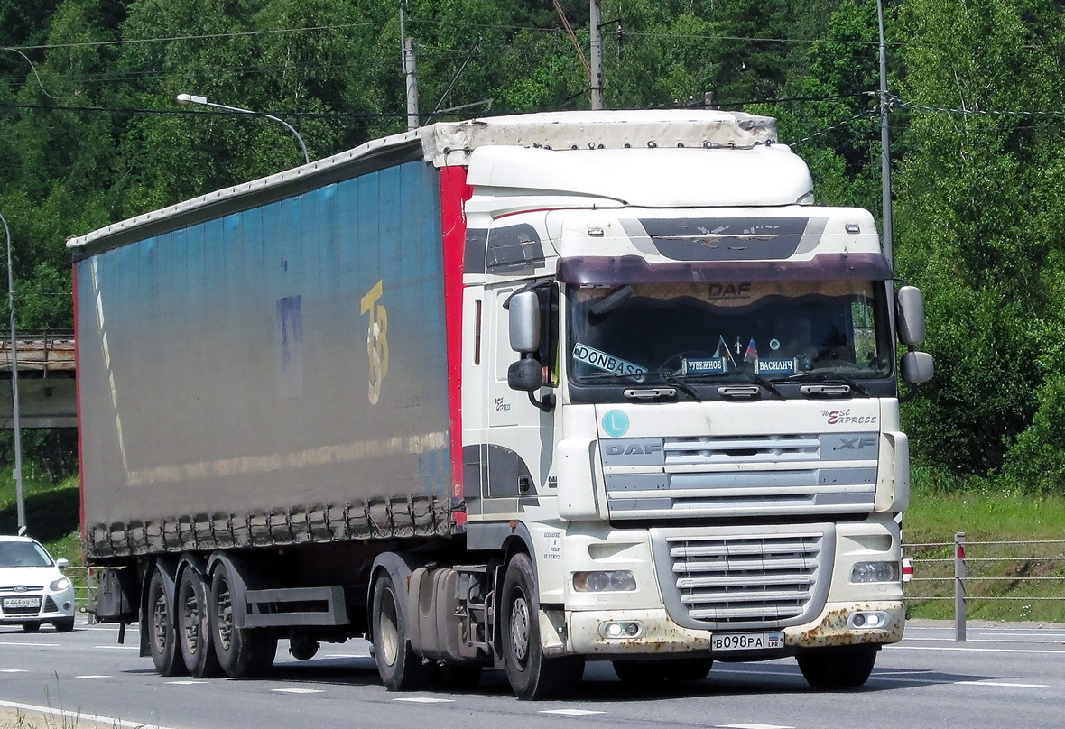 Луганская область, № В 098 РА — DAF XF105 FT