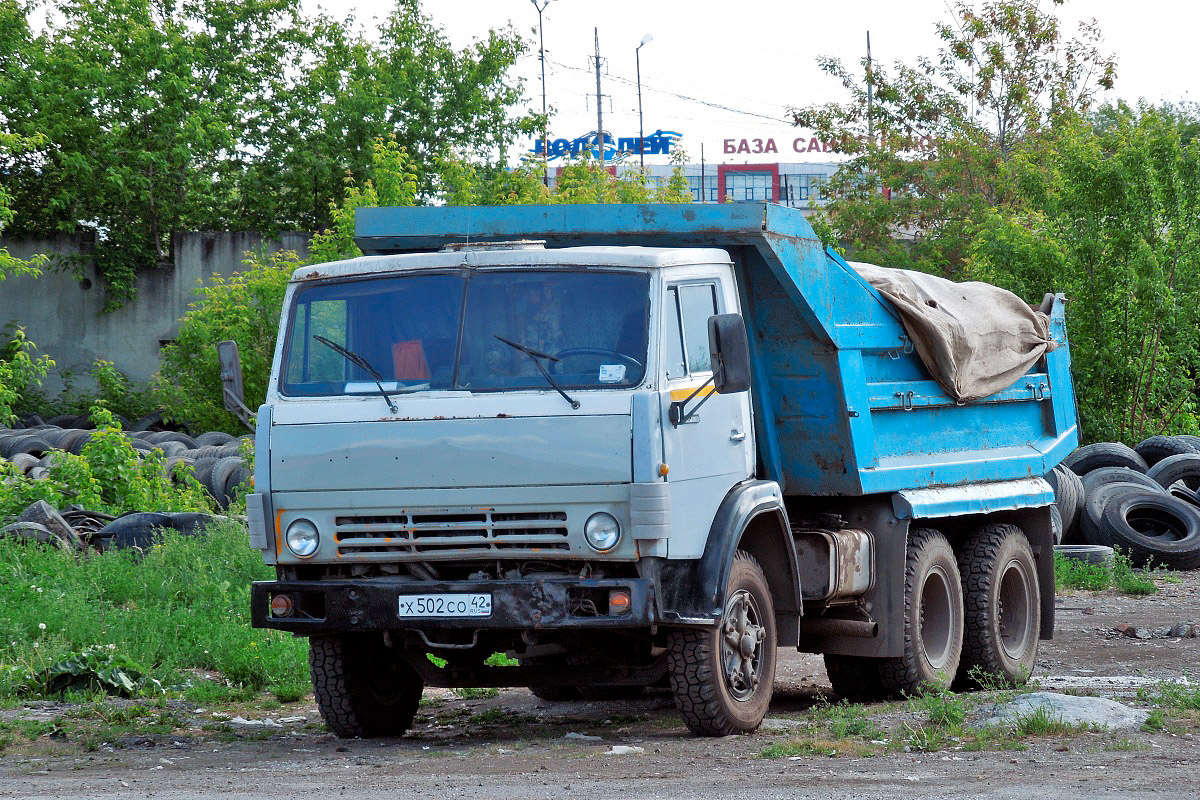 Кемеровская область, № Х 502 СО 42 — КамАЗ-5511