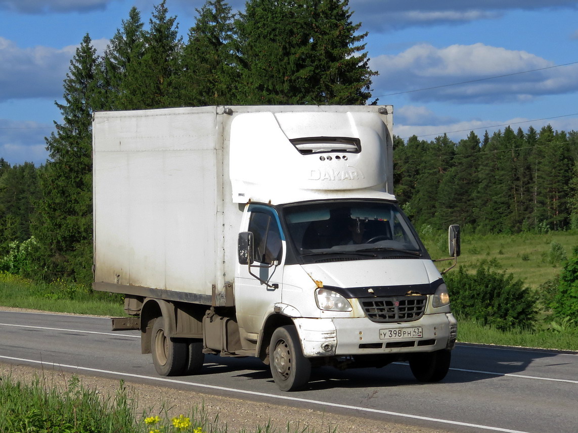 Кировская область, № У 398 РН 43 — ГАЗ-33106 "Валдай"