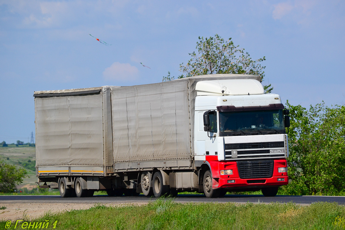 Ростовская область, № С 377 ТН 161 — DAF 95XF FAR