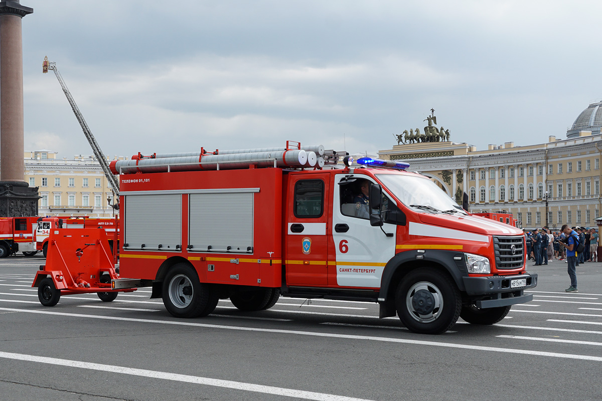 Санкт-Петербург, № М 815 КМ 198 — ГАЗ-C42R33; Санкт-Петербург — Парад, посвящённый 220-летию со дня образования пожарной охраны Санкт‑Петербурга (30.06.2023 г.)