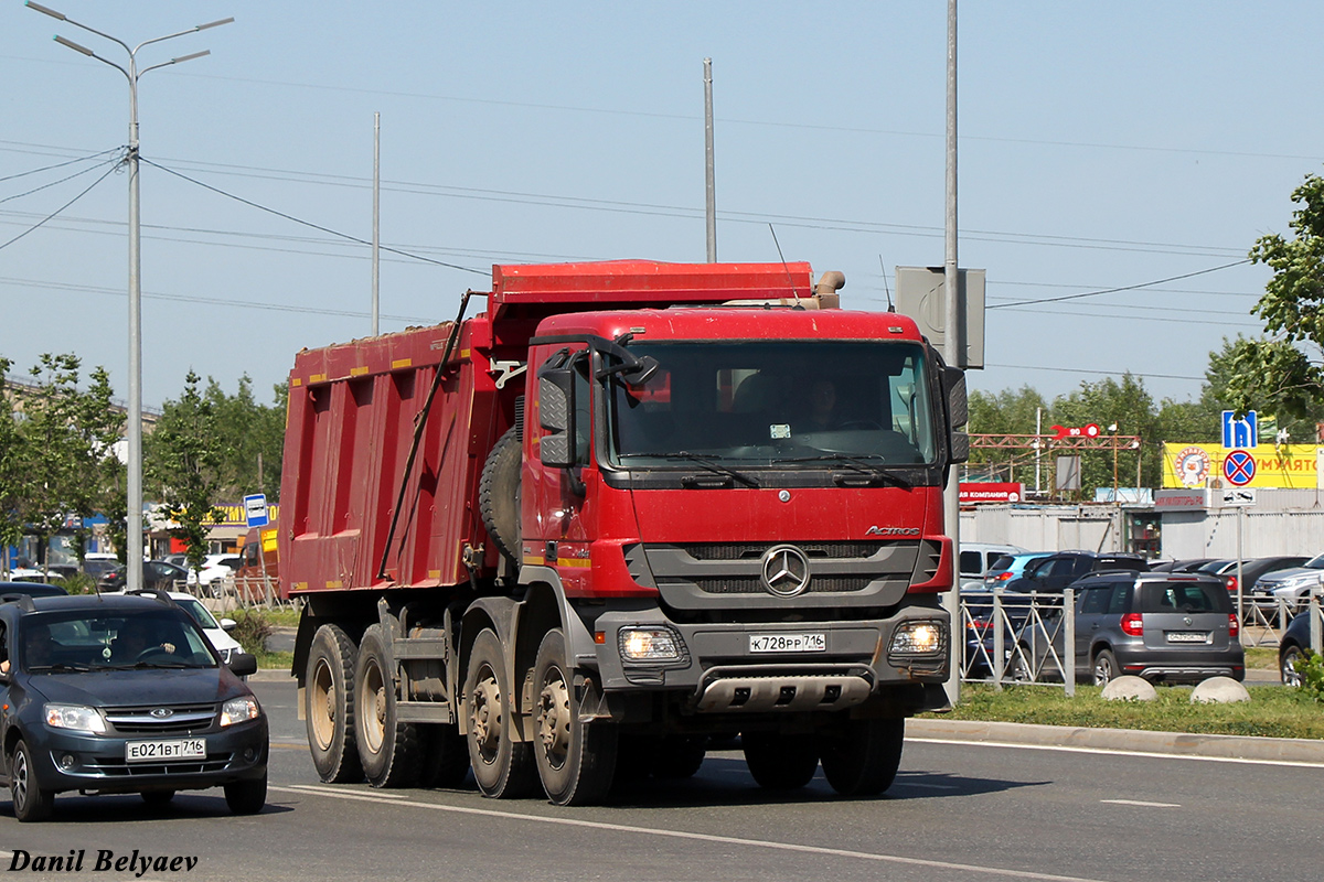 Татарстан, № К 728 РР 716 — Mercedes-Benz Actros '09 4141 [Z9M]