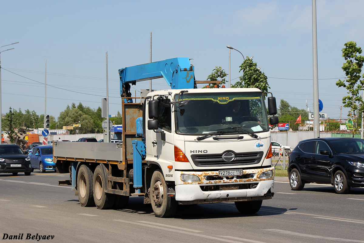 Татарстан, № У 278 СС 116 — Hino 500