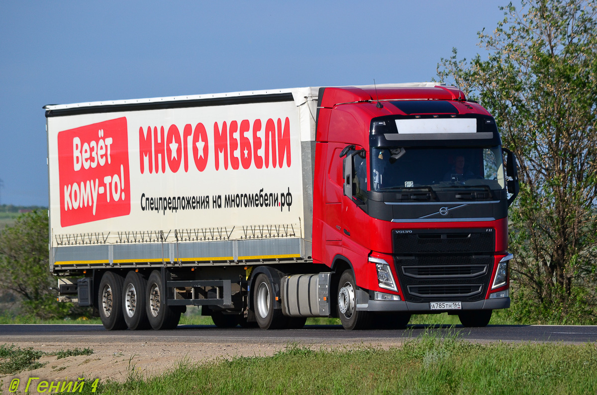 Саратовская область, № А 785 ТН 164 — Volvo ('2012) FH.420 [X9P]