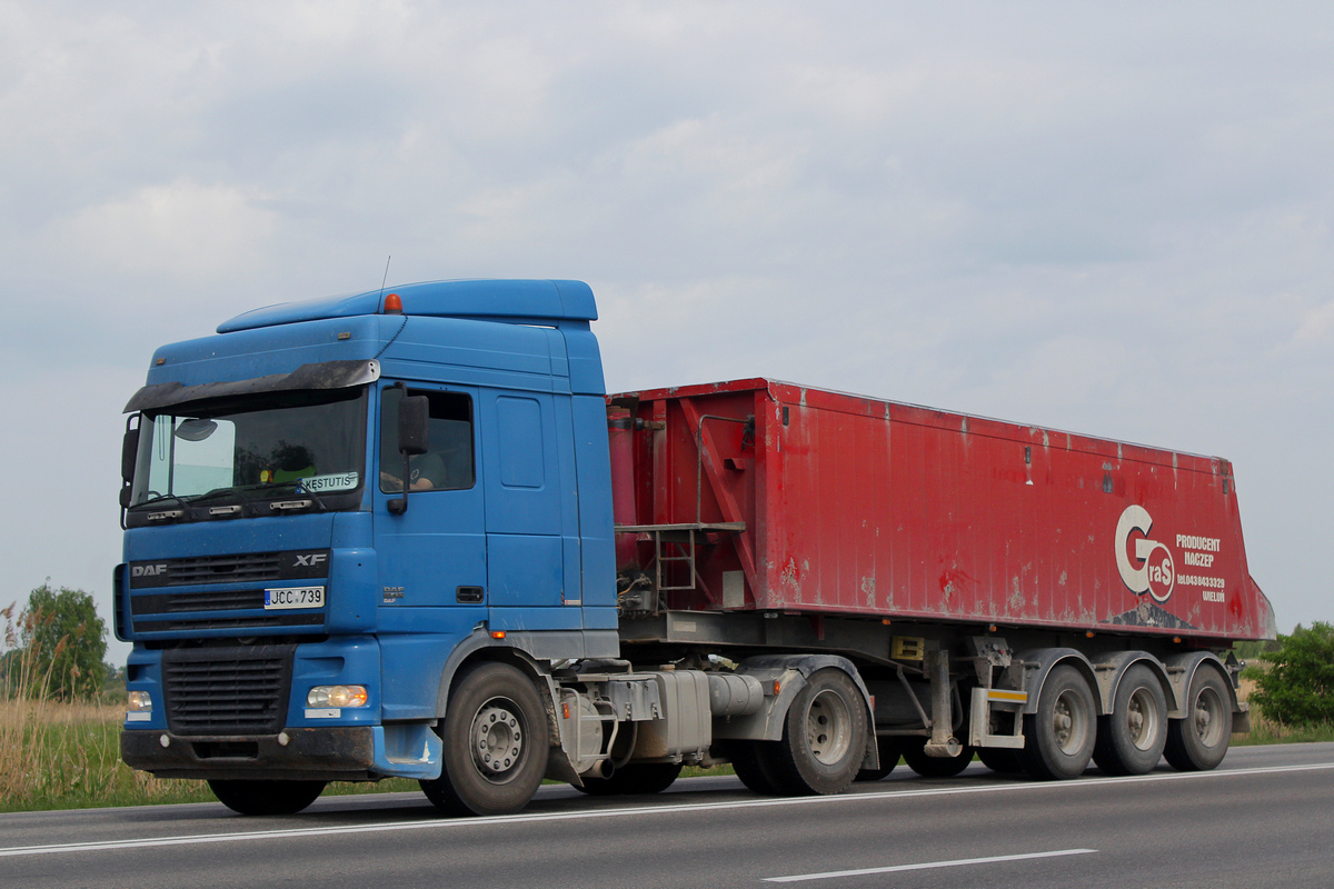 Литва, № JCC 739 — DAF XF95 FT