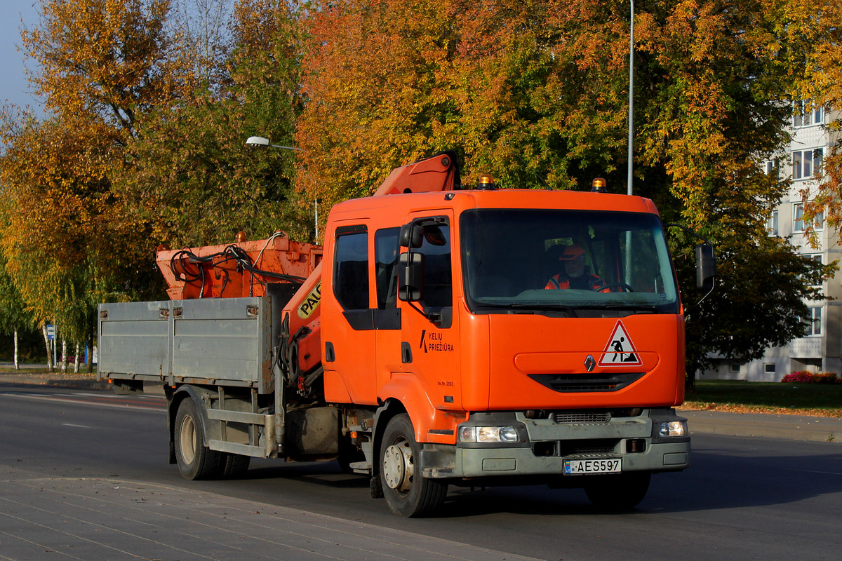 Литва, № AES 597 — Renault Midlum