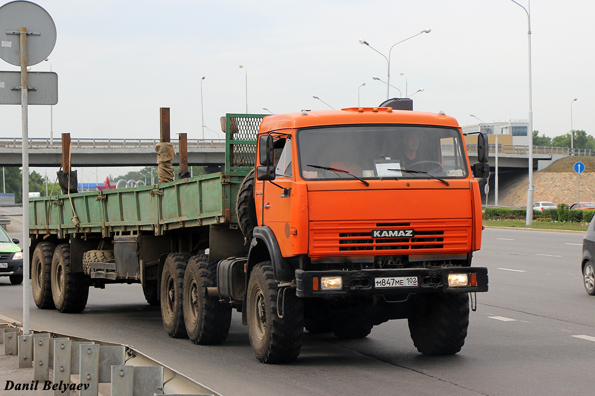 Башкортостан, № М 847 МЕ 102 — КамАЗ-43114-15 [43114R]