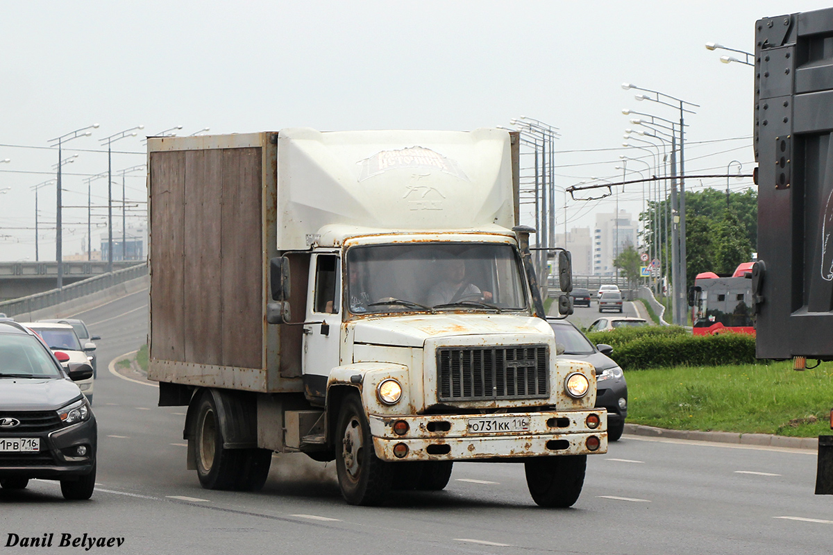 Татарстан, № О 731 КК 116 — ГАЗ-3309