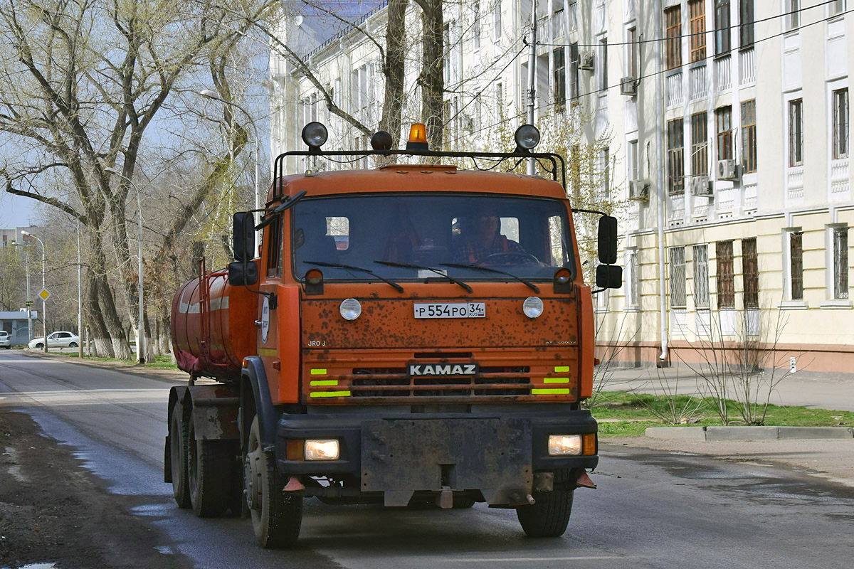 Волгоградская область, № Р 554 РО 34 — КамАЗ-65115-D3