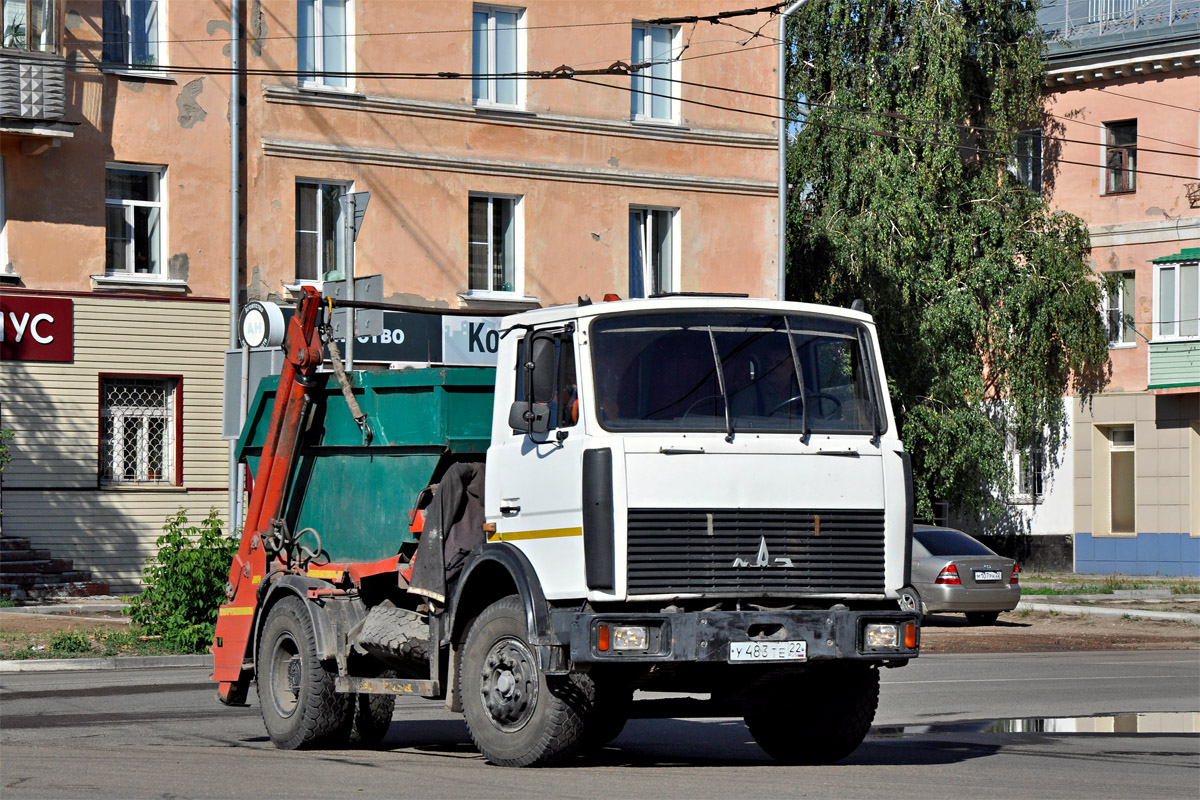 Алтайский край, № У 483 ТЕ 22 — МАЗ-5551A2