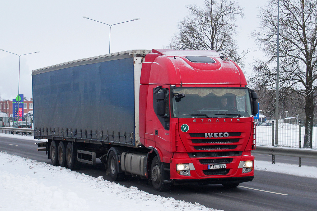 Литва, № ETL 689 — IVECO Stralis ('2007) 450