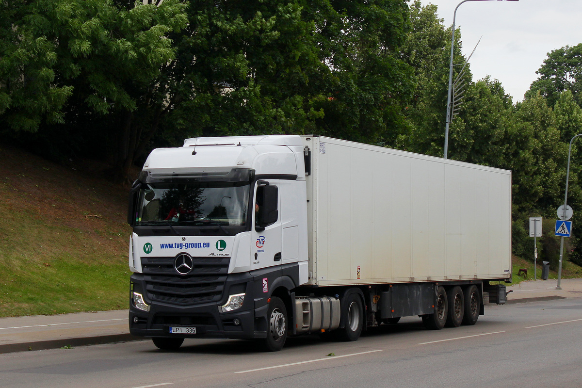 Литва, № LPI 336 — Mercedes-Benz Actros ('2018) 1845