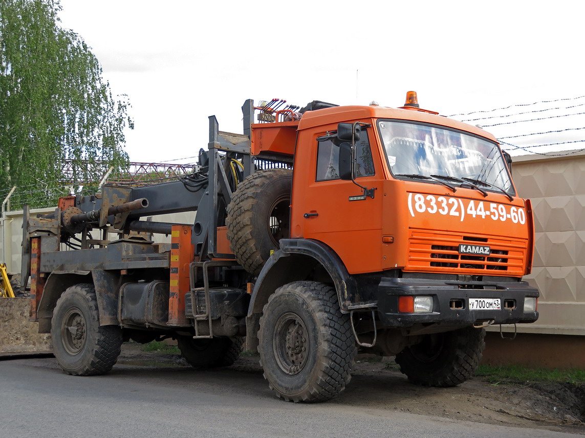 Кировская область, № У 700 ОМ 43 — КамАЗ-4326-15 [43260R]