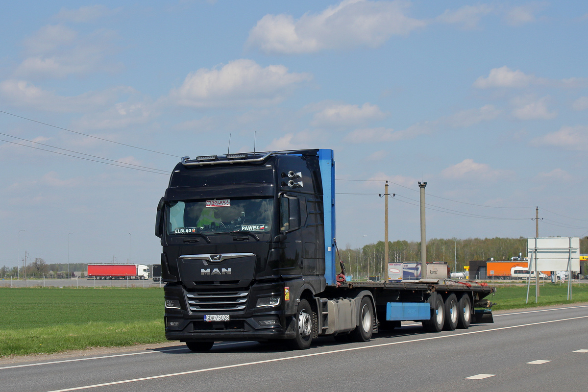 Польша, № GDA 75028 — MAN TGX ('2020) 18.470