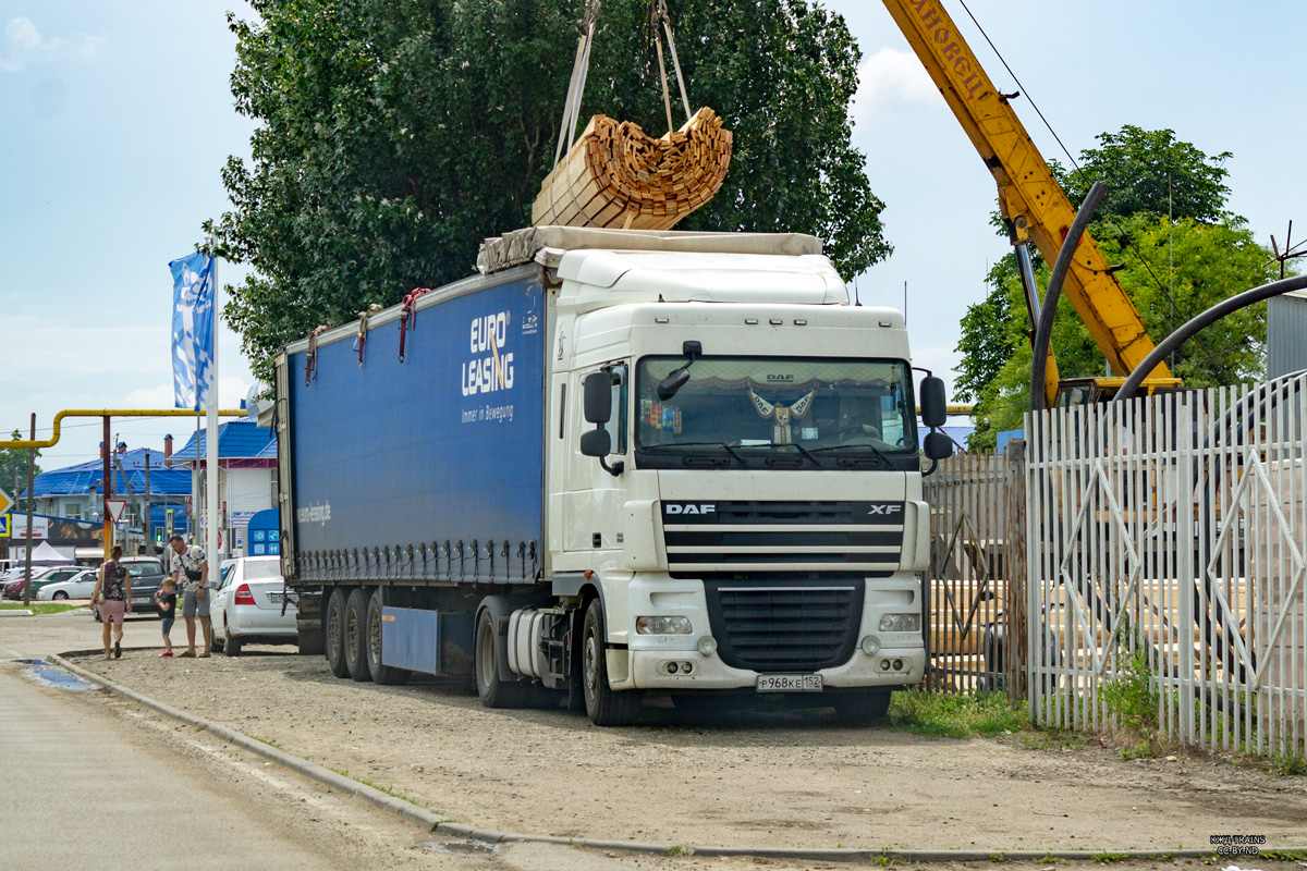 Нижегородская область, № Р 968 КЕ 152 — DAF XF105 FT