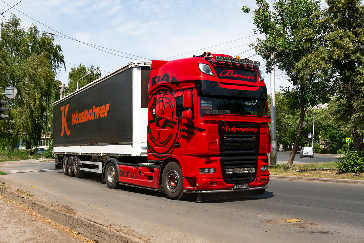 Чувашия, № К 825 ЕУ 21 — DAF XF105 FT