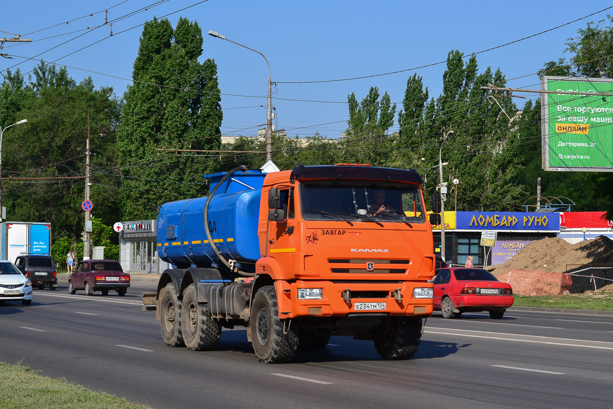 Волгоградская область, № Е 234 ТМ 134 — КамАЗ-43118-50