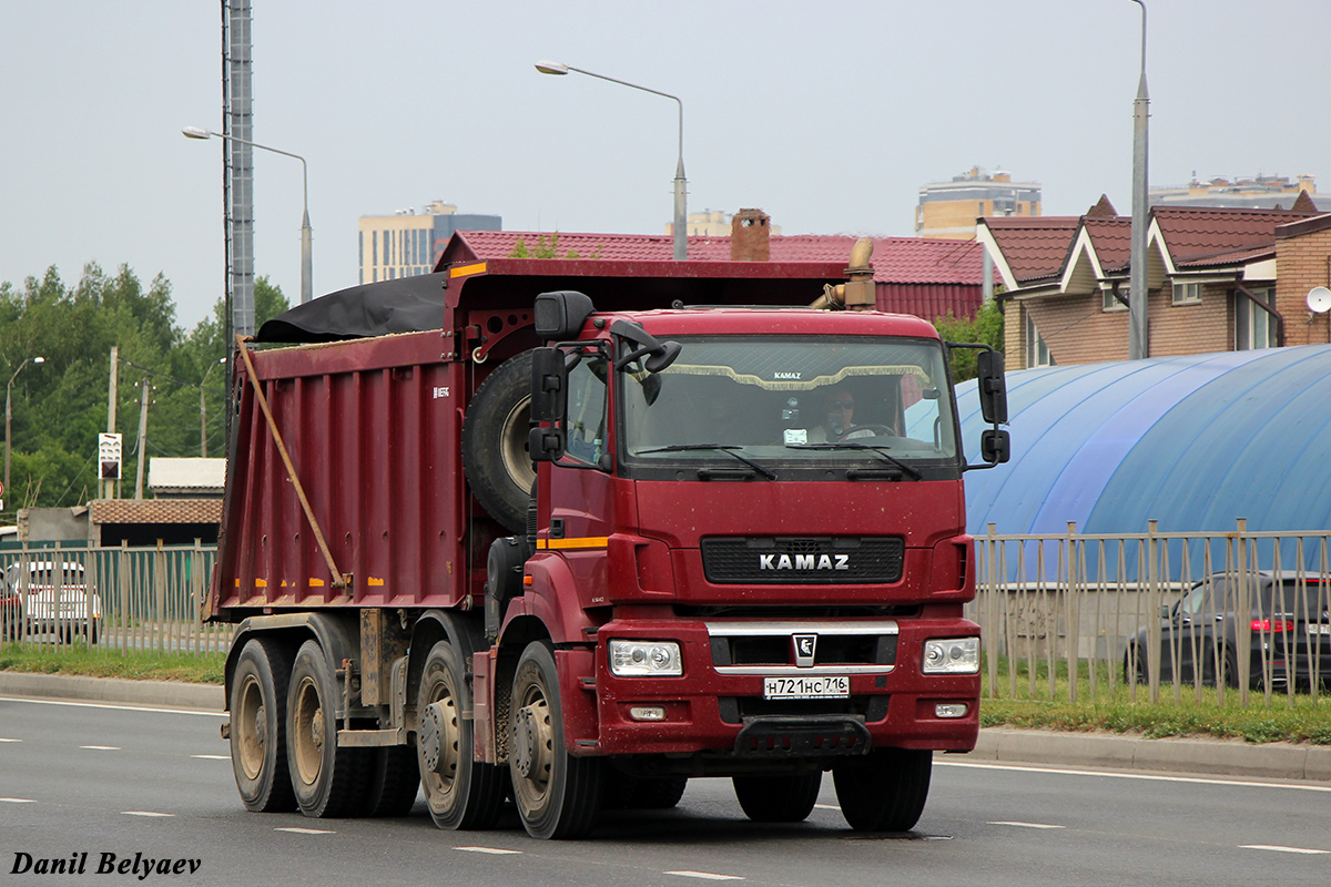 Татарстан, № Н 721 НС 716 — КамАЗ-65801-T5