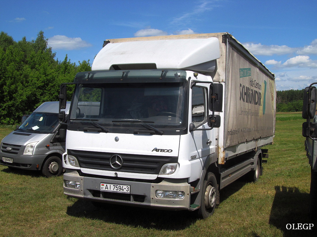 Гомельская область, № АІ 7594-3 — Mercedes-Benz Atego 1222