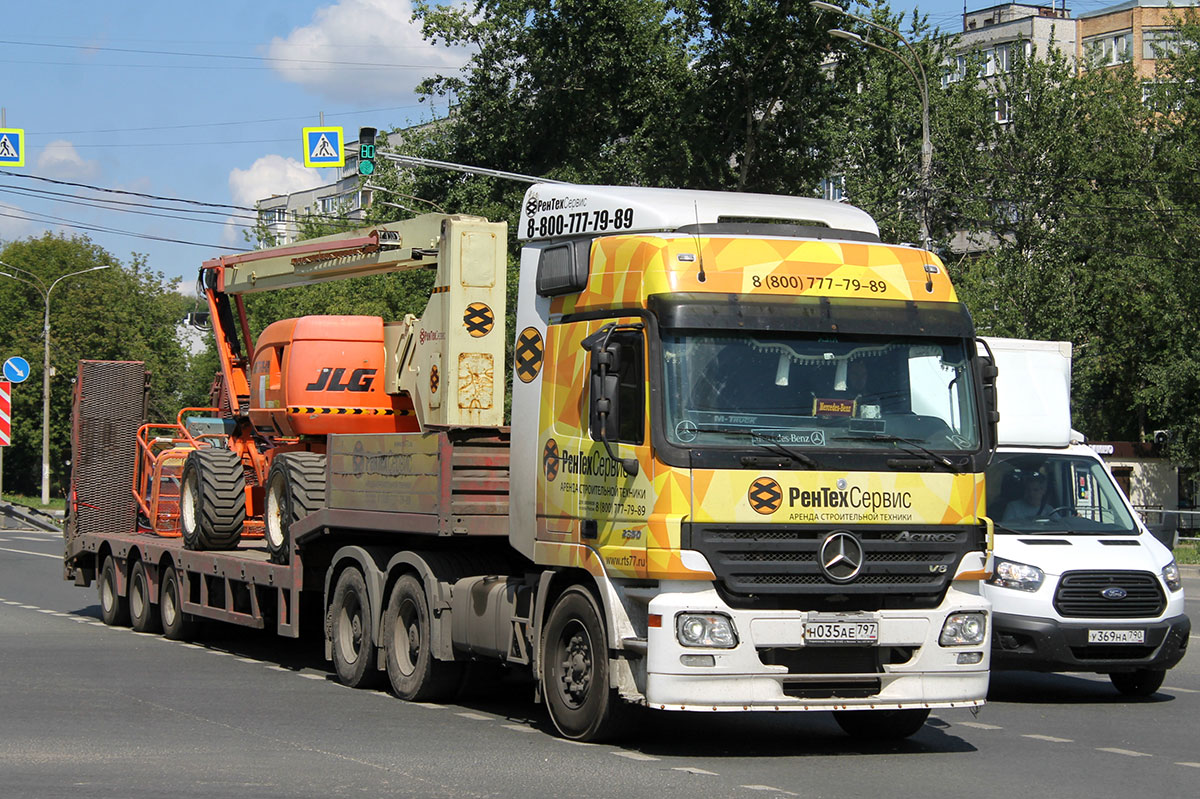 Москва, № Н 035 АЕ 797 — Mercedes-Benz Actros ('2003)