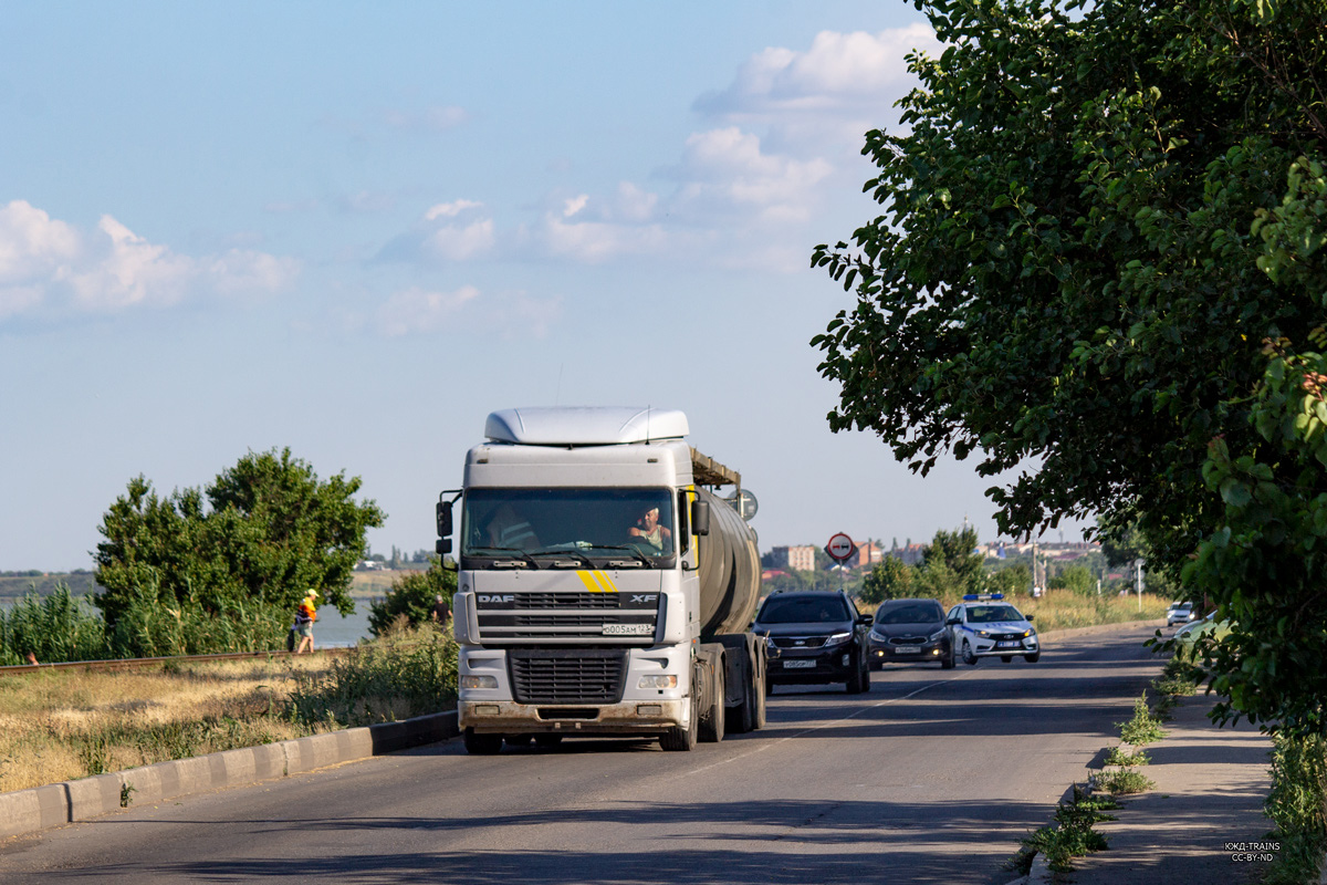 Краснодарский край, № О 005 АМ 123 — DAF XF95 FT