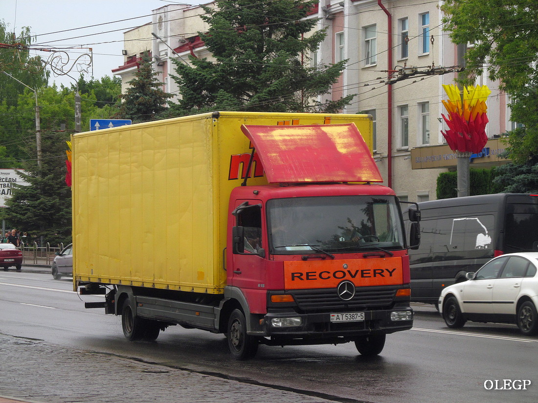 Минская область, № АТ 5387-5 — Mercedes-Benz Atego 815