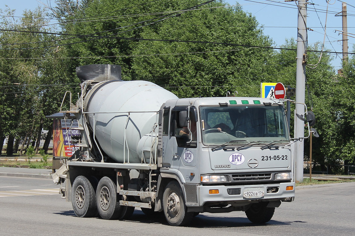 Челябинская область, № С 922 ЕВ 174 — Hino FS