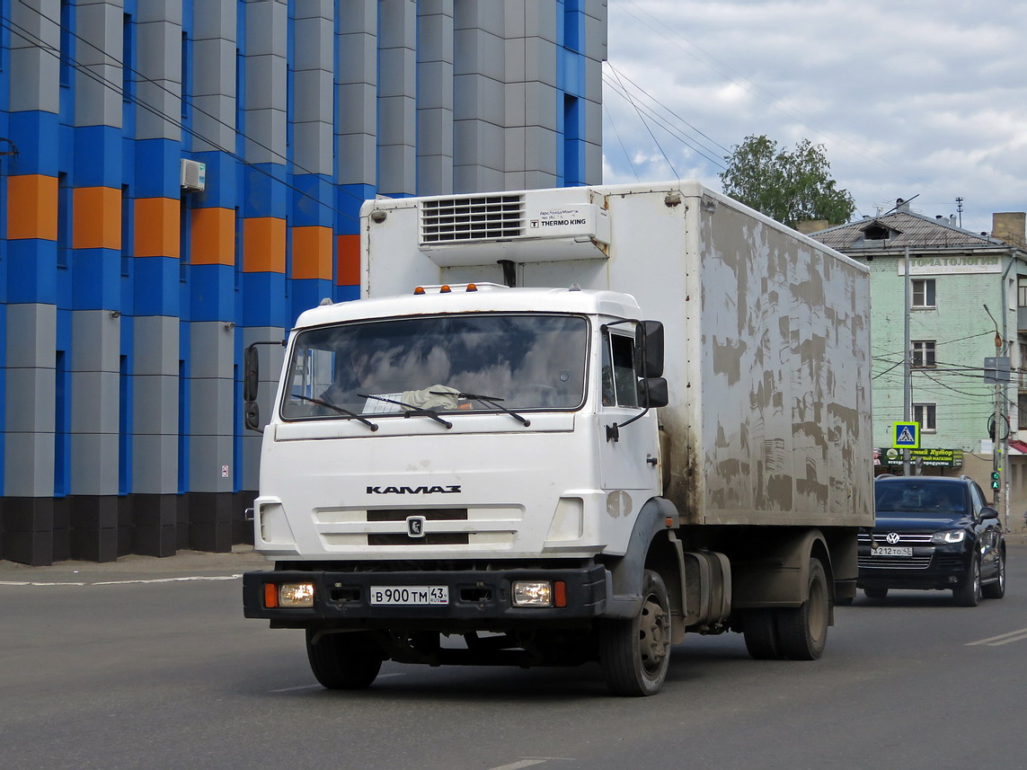 Кировская область, № В 900 ТМ 43 — КамАЗ-4308 (общая модель)