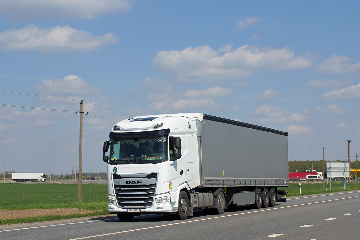 Латвия, № FH-3800 — DAF ('2021) XG FT