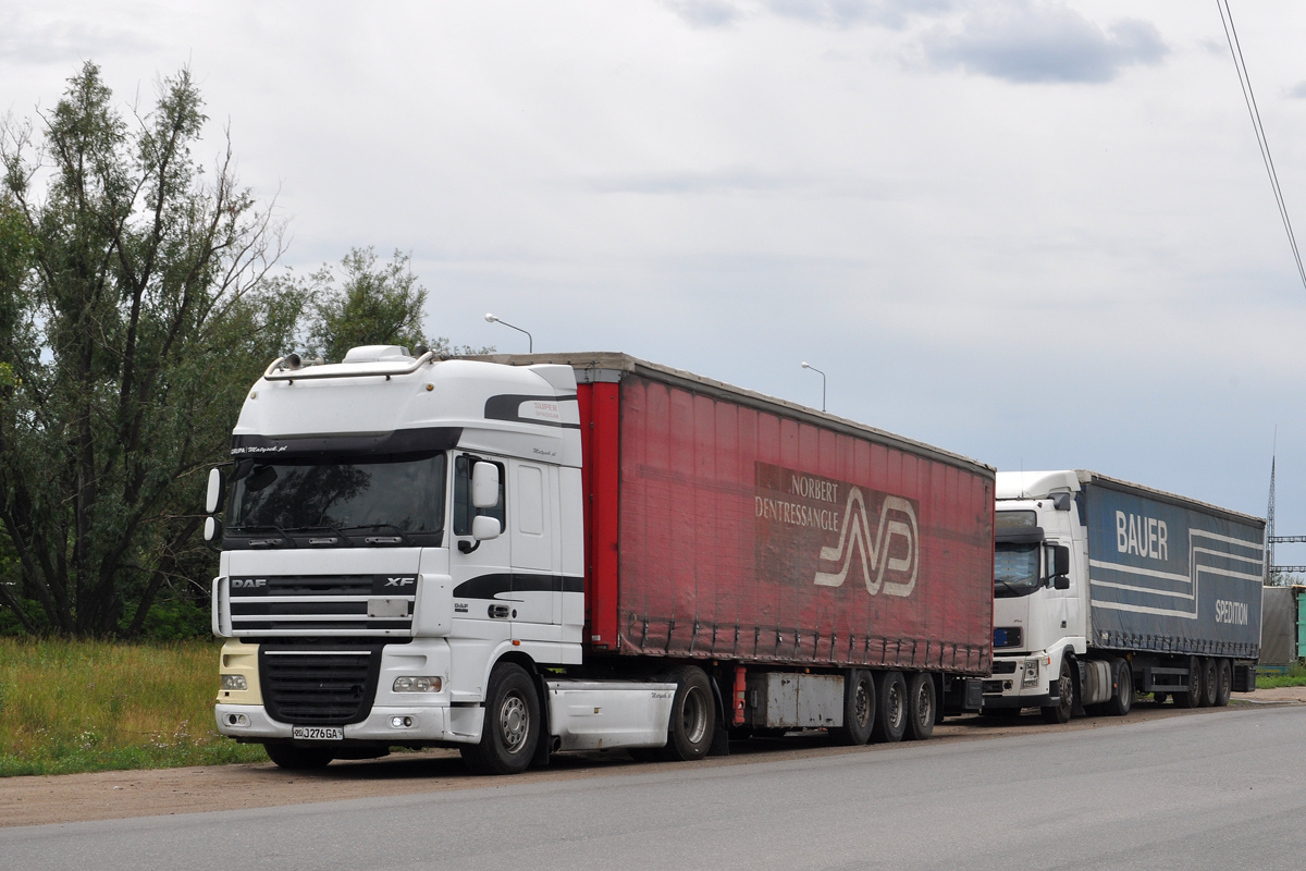 Узбекистан, № 20 J 276 GA — DAF XF105 FT