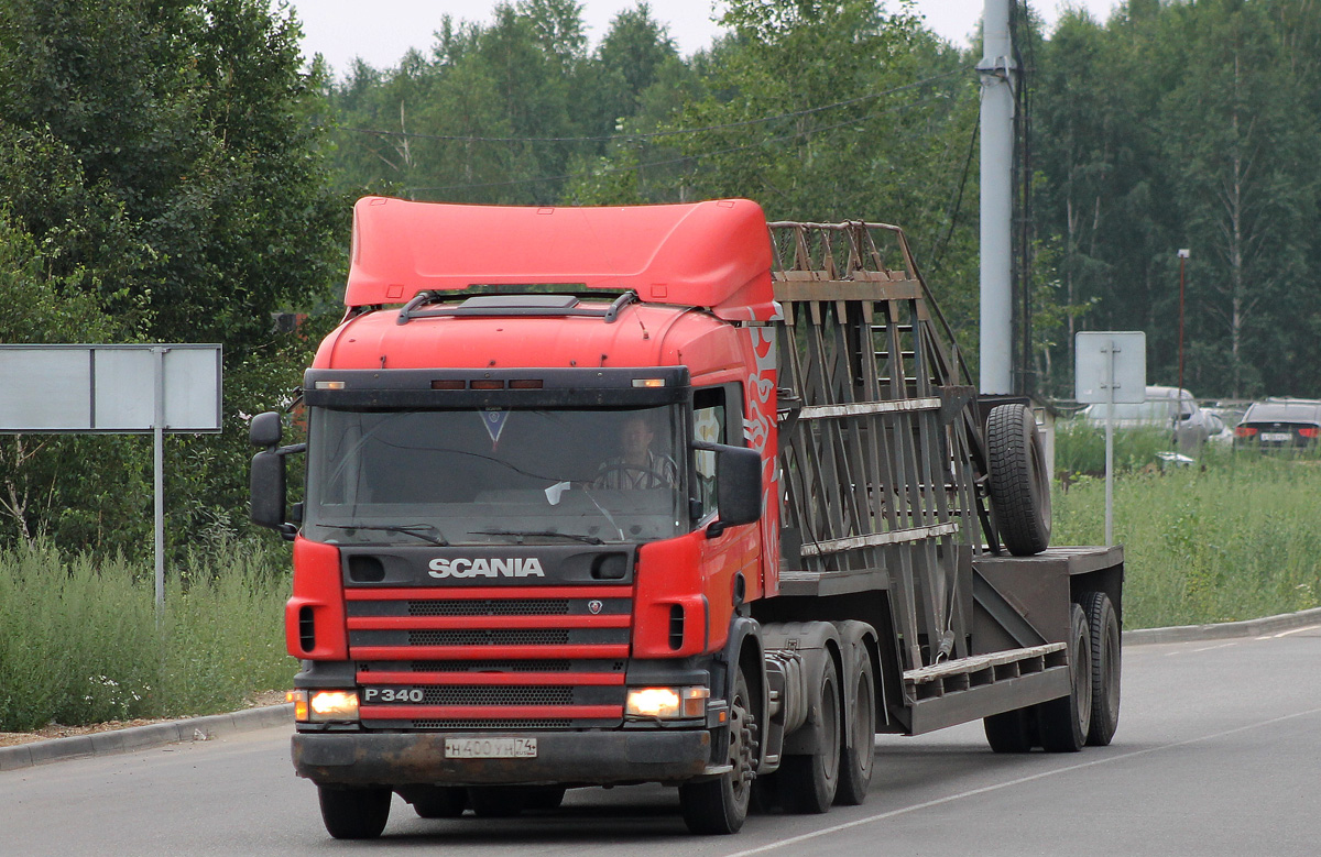 Челябинская область, № Н 400 УН 74 — Scania ('1996) P340