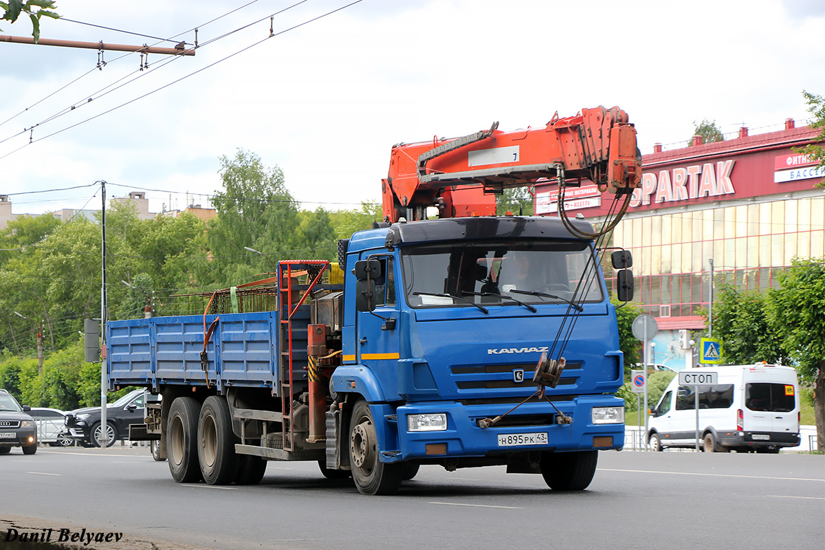 Кировская область, № Н 895 РК 43 — КамАЗ-65117 (общая модель)