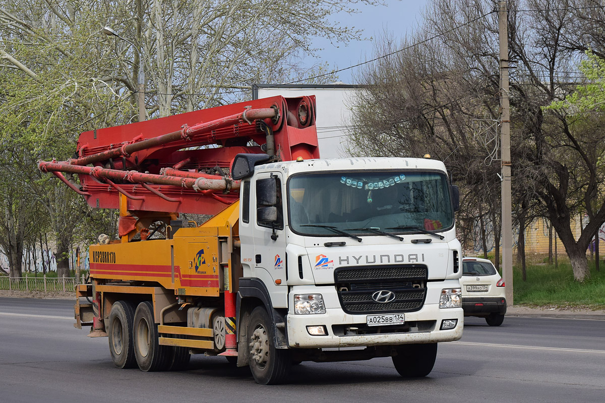 Волгоградская область, № А 025 ВВ 134 — Hyundai Power Truck HD260