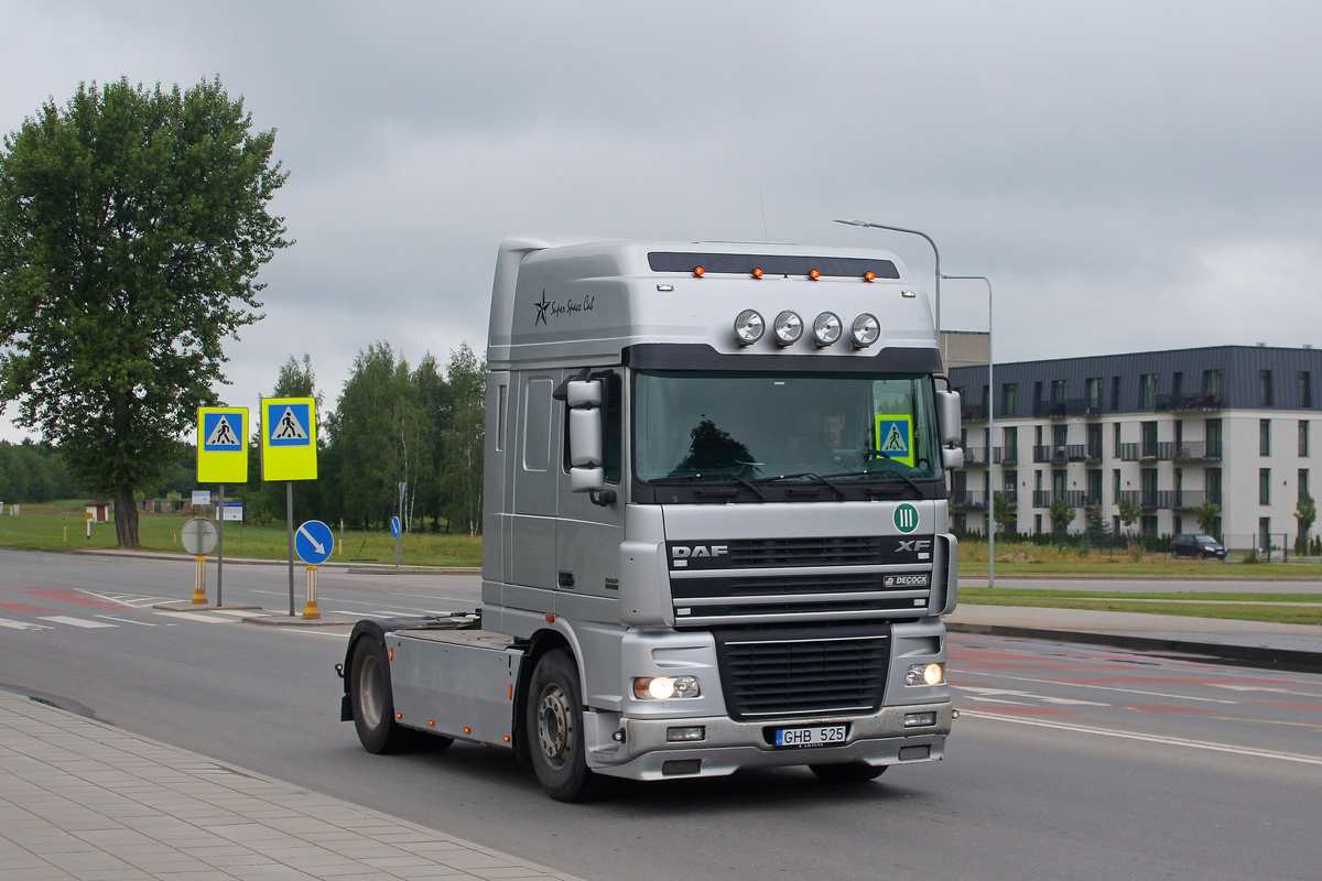 Литва, № GHB 525 — DAF XF95 FT