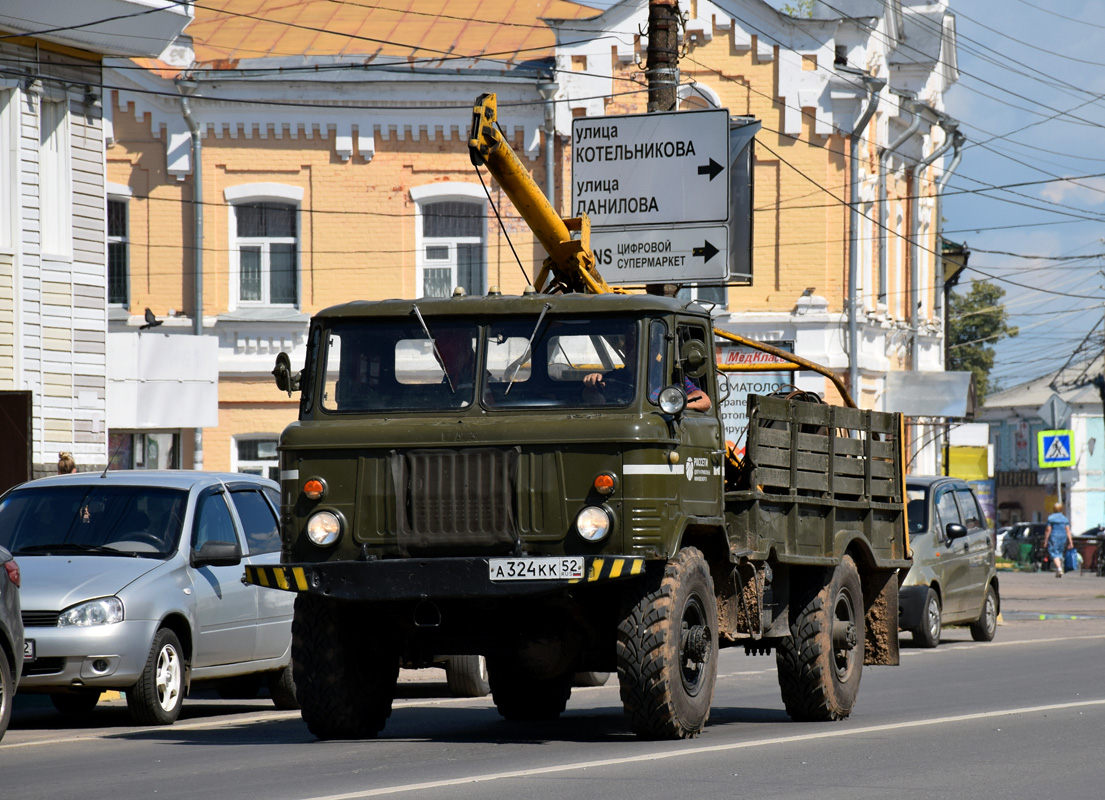 Нижегородская область, № А 324 КК 52 — ГАЗ-66-11