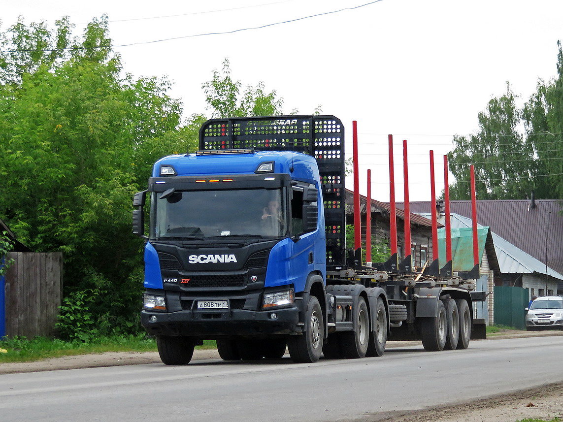 Кировская область, № А 808 ТМ 43 — Scania ('2016) P440