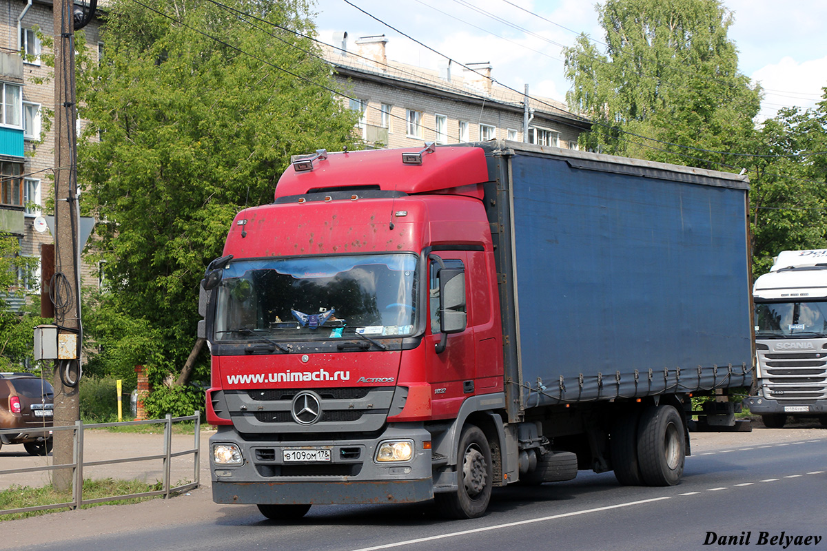 Санкт-Петербург, № В 109 ОМ 178 — Mercedes-Benz Actros ('2009) 1832