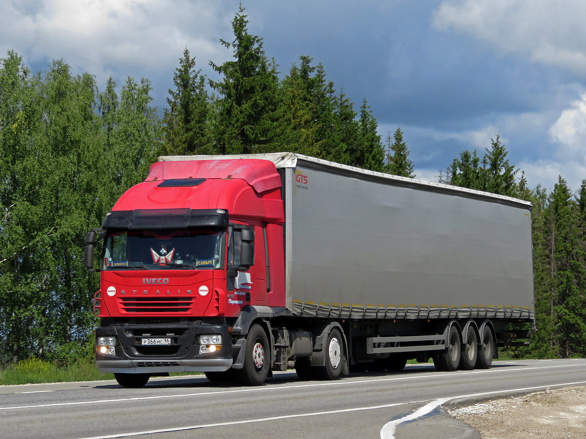 Калужская область, № Р 366 МС 96 — IVECO Stralis ('2007) 430