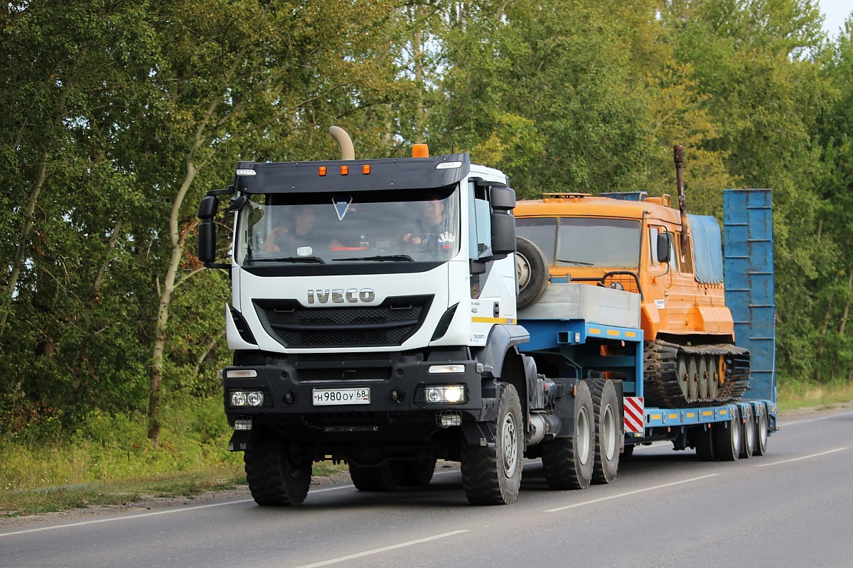 Тамбовская область, № Н 980 ОУ 68 — IVECO-AMT Trakker ('2013)