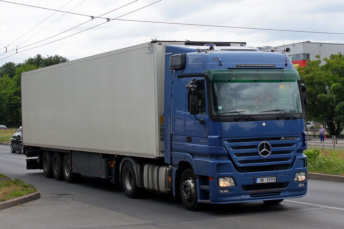 Латвия, № JM-3999 — Mercedes-Benz Actros ('2003) 1844